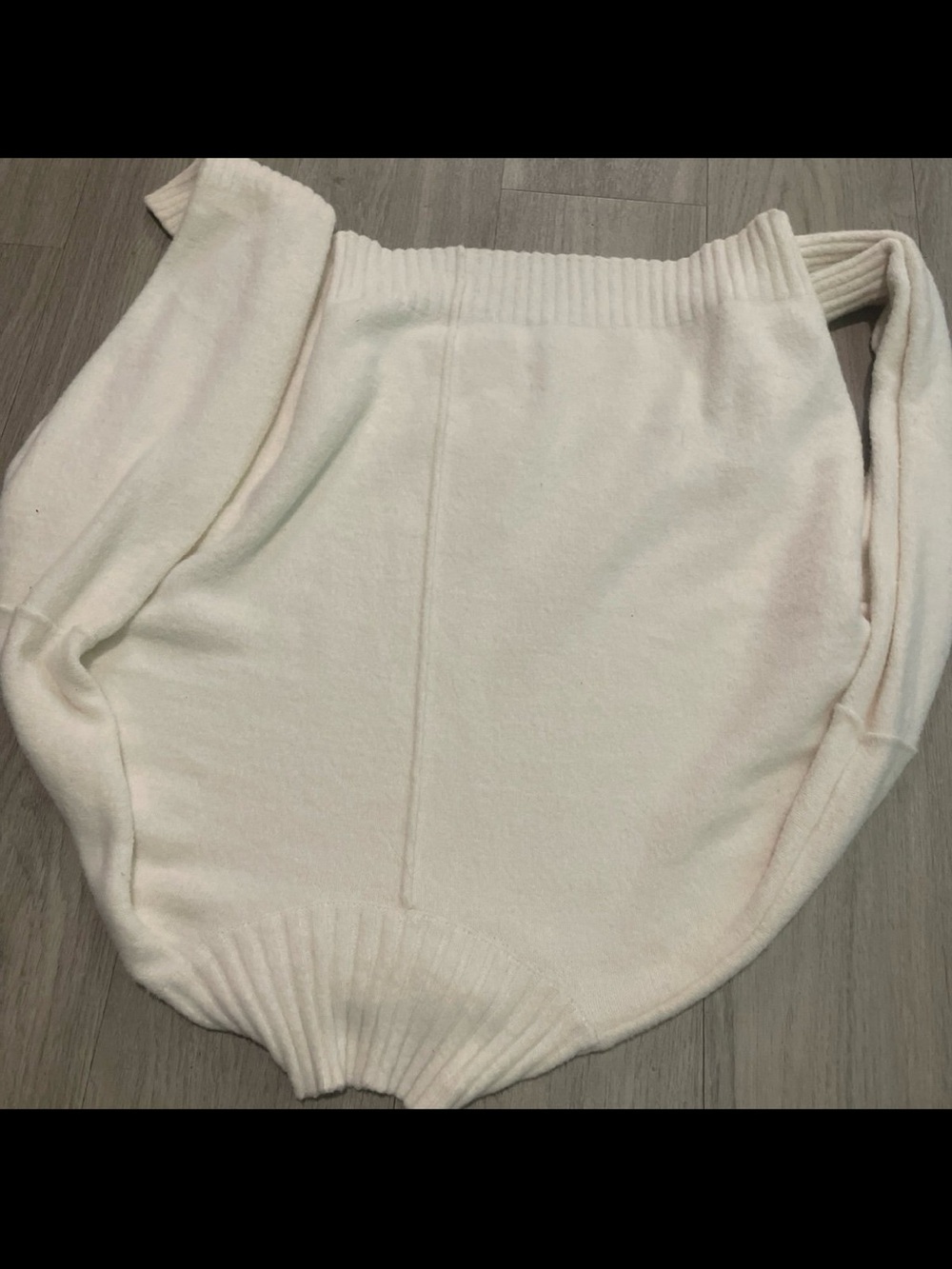 Free People Cream Mock Neck Sweater - Picture 3 of 3